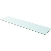 Vidaxl Shelf Panel Glass Clear 110X25 Cm
