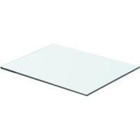 Vidaxl Shelf Panel Glass Clear 40X25 Cm