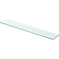 Vidaxl Shelf Panel Glass Clear 80X12 Cm