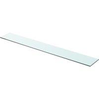Vidaxl Shelf Panel Glass Clear 90X12 Cm