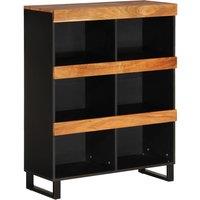 Vidaxl Side Cabinet 85X33X107 Cm Solid Wood Acacia, Brown