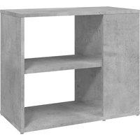 Vidaxl Side Cabinet Concrete Grey 60X30X50 Cm Engineered Wood, Grey