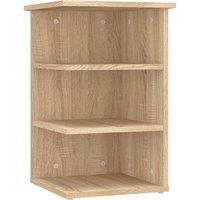 Vidaxl Side Cabinet Sonoma Oak 35X35X55 Cm Engineered Wood, Brown
