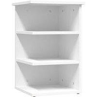 Vidaxl Side Cabinet White 35X35X55 Cm Engineered Wood, White