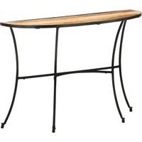 Vidaxl Side Table 110X40X77 Cm Solid Mango Wood, Brown