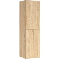 Vidaxl Tv Cabinet Sonoma Oak 30.5X30X110 Cm Engineered Wood, Brown