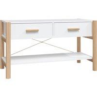 Vidaxl Tv Cabinet White 82X38X45 Cm Engineered Wood, White