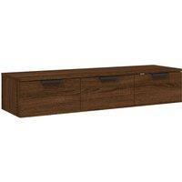 Vidaxl Wall Cabinet Brown Oak 102X30X20 Cm Engineered Wood, Brown