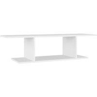 Vidaxl Wall Mounted Tv Cabinet White 103X30X26.5 Cm, White