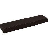 Vidaxl Wall Shelf Dark Grey 40X10X4 Cm Treated Solid Wood Oak, Brown