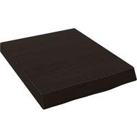 Vidaxl Wall Shelf Dark Grey 40X50X6 Cm Treated Solid Wood Oak, Brown