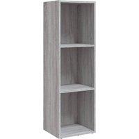 Vidaxl Book Cabinet Tv Cabinet Grey Sonoma 36X30X114 Cm Engineered Wood, Grey