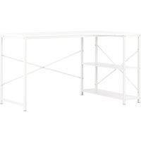 Vidaxl Computer Desk White 120X72X70 Cm, White