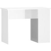 Vidaxl Desk High Gloss White 100X55X75 Engineered Wood, White