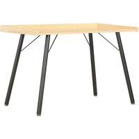 Vidaxl Desk Oak 90X50X79 Cm, Black