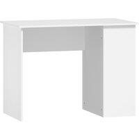 Vidaxl Desk White 100X55X75 Engineered Wood, White