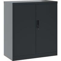 Vidaxl File Cabinet Anthracite 79X40X90 Cm Steel