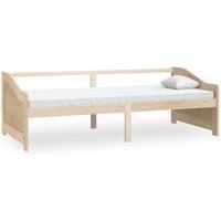 Vidaxl 3-seater Day Bed Solid Pinewood 90X200 Cm, Brown