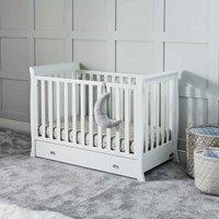 Ickle Bubba Snowdon 4 In 1 Mini Cot Bed And Premium Sprung Mattress - White, White