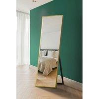 Mirroroutlet Artus - Gold Aluminium Edged Wall Mirror 67inch X 23inch 170Cm X 58Cm , Gold