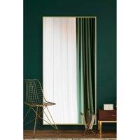 Mirroroutlet Artus - Gold Aluminium Edged Wall Mirror 79inch X 39inch 200Cm X 100Cm , Gold