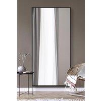 Mirroroutlet Artus - Black Aluminium Edged Wall Mirror 79inch X 39inch 200Cm X 100Cm , Black