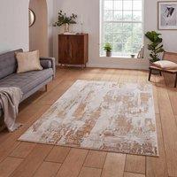 Think Rugs Apollo Bronze/Grey Rectangle 200 x 290cm Polypropylene Modern Abstract GR579, Multi