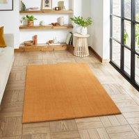 Think Rugs Scandi Berber Cream/Grey Rectangle 120 x 170cm Polypropylene Berber G257, Orange