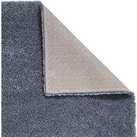 Think Rugs Sierra Slate Grey Rectangle 080 x 150cm Polypropylene Plain Shaggy 9000, Grey