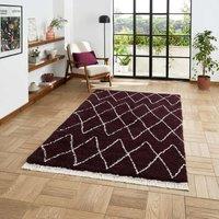 Think Rugs Spectrum Mutli Rectangle 200 x 290cm Polypropylene Modern E9333, Purple
