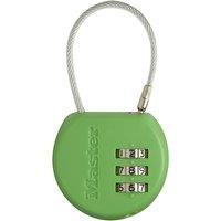 Master Lock 4671EURDCOL Combination Padlock With Address Tag Random Colour 8.9 X 4.2 X 1.9 Cm