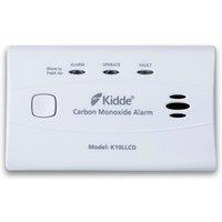 Kidde Co Alarm With 10 Year Intergrated Battery, White