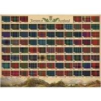 Cheatwell Games Tartans Of Scotland Jigsaw Puzzle 1000 Pieces, Multi