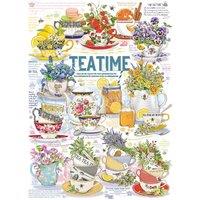 Cheatwell Games Tea Time Jigsaw Puzzle 1000 Pieces, Multi