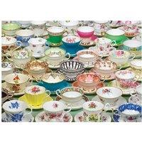 Cheatwell Games Teacups Jigsaw Puzzle 1000 Pieces, Multi