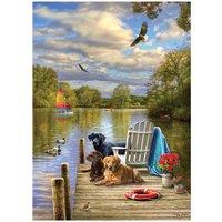 Cheatwell Games Dog Day Afternoon Jigsaw Puzzle 1000 Pieces, Multi