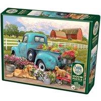 Cheatwell Games Flower Truck Jigsaw Puzzle 1000 Pieces, Multi