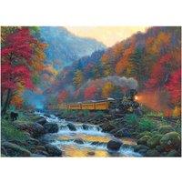 Cheatwell Games Smoky Train Jigsaw Puzzle 1000 Pieces, Multi