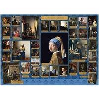 Cheatwell Games Vermeer Jigsaw Puzzle 1000 Pieces, Multi
