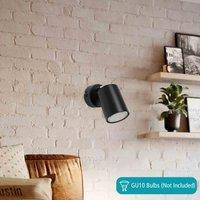 Eglo Basic Reciso-e Black Steel Eco Friendly Spotlight, Black