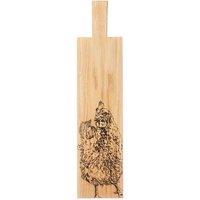 Selbrae House Oak Serving Paddle Long - Chicken, Brown