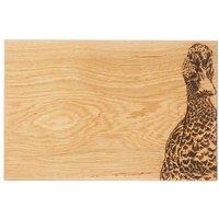 Selbrae House Oak Serving Board 30Cm - Duck, Brown