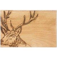 Selbrae House Oak Serving Board 30Cm - Stag, Brown