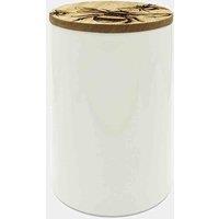 Selbrae House Medium Storage Jar 1 Litre - Bee, White