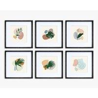 Nielsen Picture Frame Set For Gallery Wall 6 Frames 30X30Cm Black, Black