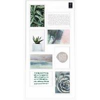 Nielsen Accent Collage Frame With Double Mount For 8 Photos 10X15Cm White, White