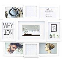 Nielsen Accent Collage Picture Frame For 9 Photos White, White