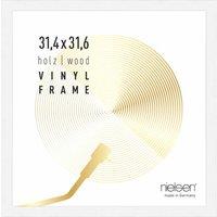 Nielsen 12inch Vinyl Record Album Display Frame Wood White 34X34Cm, White