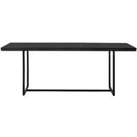 Crossland Grove Chelmsford Dining Table Black 900X2200X750Mm, Black