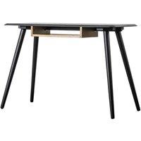 Crossland Grove Diment Desk With Shelf 110X50X750Mm, Black